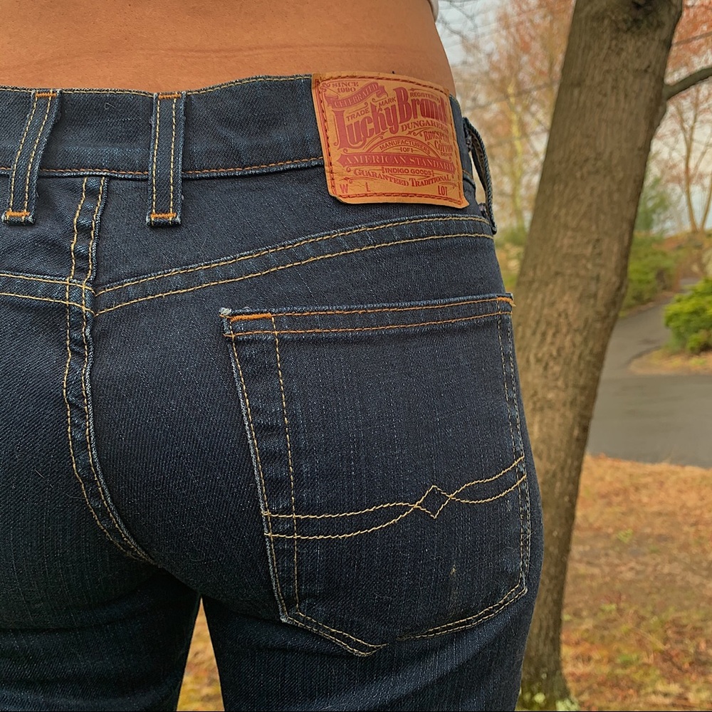 size 3-4 low rise lucky brand jeans